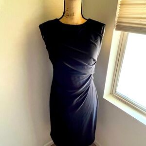 Cato Black midi sleeveless dress size 8